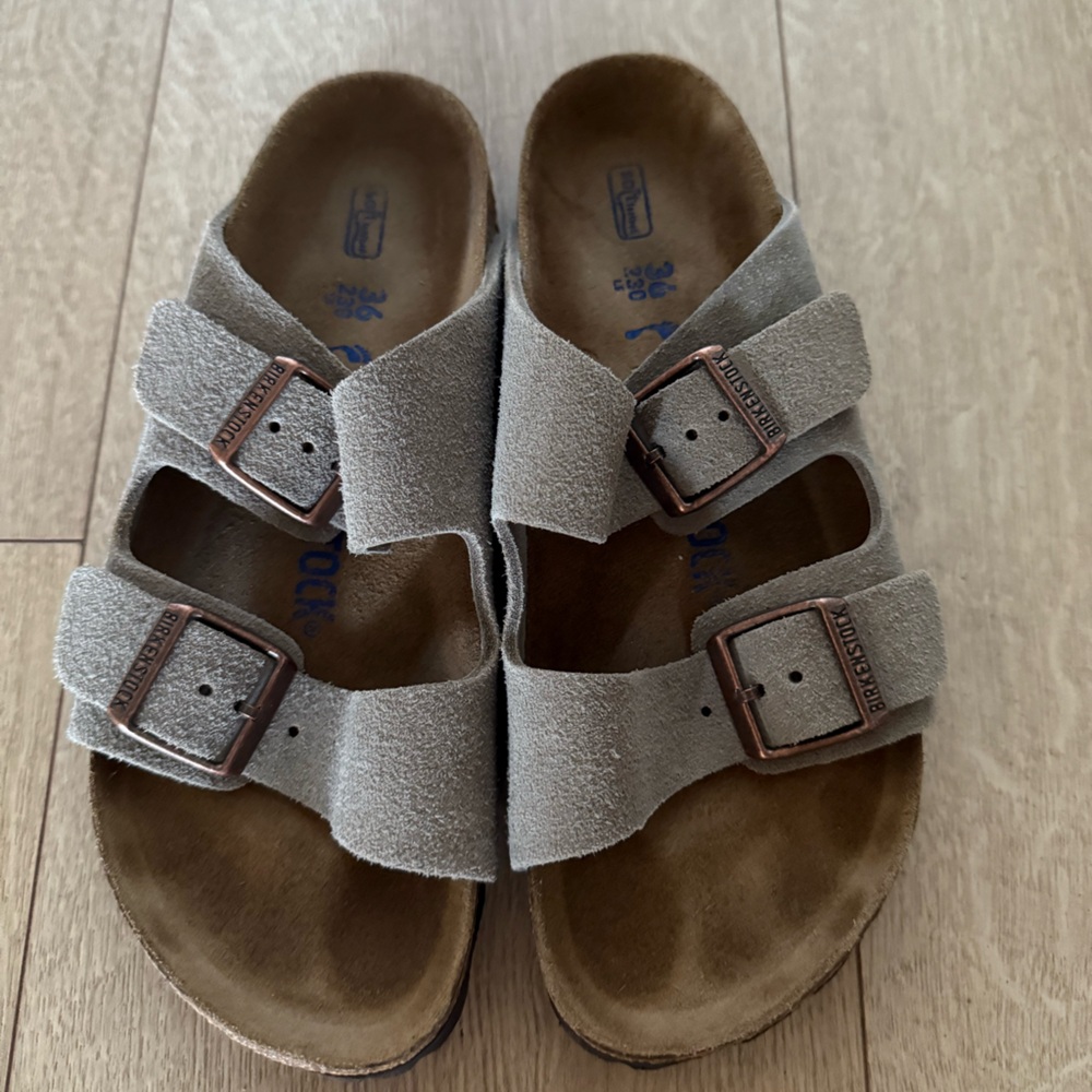 Birkenstock Arizona soft footbed Taupe